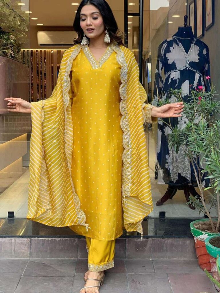 semi formal kurthi
